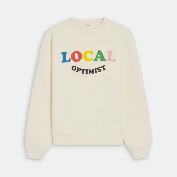 Madhappy Local Optimist Fleece Crewneck - Picture 1 of 5